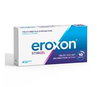 Eroxon StimGel – Gel stimulant pour dysfonction érectile – Érection en 10 min – 4 unidoses