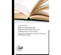 Erp Et Changement Organisationnel Dans Les Entreprises En Afrique