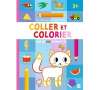 ERPM Coller et colorier 3+ - Collectif - Le Ballon Eds - broché - Document jeunesse