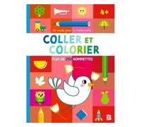 ERPM Coller et colorier 4+ - Collectif - Le Ballon Eds - broché - Document jeunesse