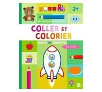 ERPM Coller et colorier - Les mots 2+ - Collectif - Le Ballon Eds - broché - Livre-jeu