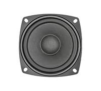 Erpmlyo Haut-Parleur 4 Pouces Milieu de Gamme Couleur Noire | Profil compact pour installation simple dans systèmes audio milieu de gamme.