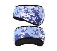 ERQIAO Cache-oreilles en polaire pour sports de plein air - Cache-oreilles - Bandeau de course à pied - Bandeau de transpiration d'hiver (19)