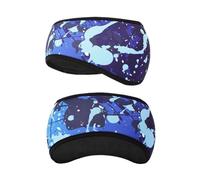 ERQIAO Cache-oreilles en polaire pour sports de plein air - Cache-oreilles - Bandeau de course à pied - Bandeau de transpiration d'hiver (11)