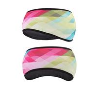 ERQIAO Cache-oreilles en polaire pour sports de plein air - Cache-oreilles - Bandeau de course à pied - Bandeau de transpiration d'hiver (10)