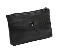 ERQIAO Porte-monnaie en cuir pour femme avec poche zippée et porte-carte de crédit - Portefeuille décontracté avec porte-clés, s, Taille unique