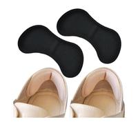 ERQIAO Semelles intérieures patch talonnette pour chaussures de sport taille réglable anti-usure coussin insert semelle intérieure protection talon autocollant dos noir 1 paire