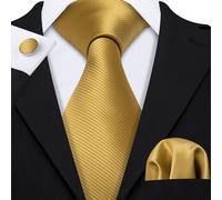 Erra. Wang-Ensemble De Boutons De Manchette Hanky Injaught Pour Hommes,Orange,Marron,Or,Café,Jacquard,Designer,Cravate De La Présidence,Mariage Masculin,Fête D'affaires