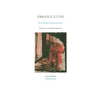 Errance à l'os Peintures de Ronan Barrot - Yves Mabin Chennevière - Obsidiane - broché - Roman