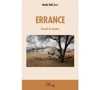 Errance Recueil de poèmes - Bali Saley Boube - L'harmattan - broché - Poésie