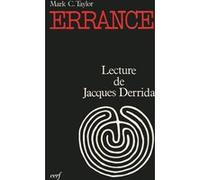 Errance C.Mark Taylor (Auteur)