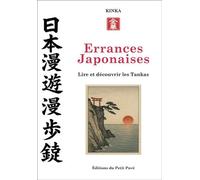 Errances Japonaises Lire et découvrir les Tankas - Kinka - Du Petit Pave Eds - broché - Poésie