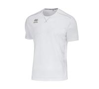 Errea Everton MC T-Shirt de Sport Homme, Blanc, L