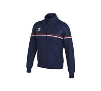 Errea FG0U0z-0206_2XL Veste Dexter, Bleu Marine/Blanc, XXL Homme