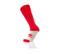 Errea Homme Avec Pied Pi Chaussettes de sport, Rouge, Taille unique EU