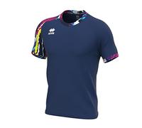 Errea Paddy T-Shirt MC, Bleu, XL pour Homme, Bleu, XL