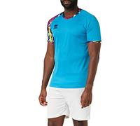 Errea Paddy T-Shirt MC Cyan, S Homme, Cyan, Small