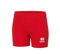 Errea Pantaloni Pallavolo Da Donna, E Bianco, Rosso, YXS Shorts, Rouge, XS Mixte