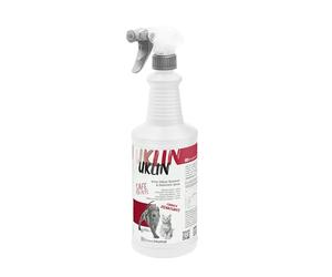 ErrecHome Uklin, Élimine les Odeurs d'Urine pour Chiens et Chats, Dissuasif pour Surfaces Dures, Intérieur et Extérieur, Bouteille de 1 L