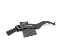 Errecom 1000 Miglia BKR 2110 Brosse de Nettoyage de Chaîne de Vélo avec Trois TêtesBrosse de Nettoyage de Chaîne de Vélo à Double Tête et Racloir pour Enlever la Boue