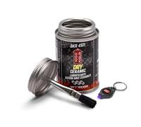 Errecom BKR 4101 DRY CÉRAMIQUE Lubrifiant Chaîne de Vélo pour Conditions de piste Sèches et Poussiéreuses - 120 ml, formule fluorescente et parfumée, Pot All-In-One avec Brosse incluse