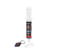 Errecom BKR 4102 WET CÉRAMIQUE Lubrifiant Vélo pour Conditions de piste Humides - 60 ml, Mouillées et Boueuses, Seringue avec applicateurs Drop et Huggie System, formule fluorescente parfumée