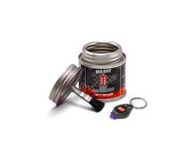 Errecom BKR 6102 HIGH PERFORMANCE Lubrifiant Chaîne de Vélo performances professionnelles - 60 ml, pour toute Condition de piste, formule fluorescente, Pot All-In-One avec Brosse incluse