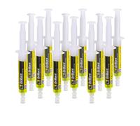 Errecom Brilliant - 12 x 7,5 ml, Traceur Fluorescent UV pour localiser Fuites de Gaz Réfrigérant dans les Systèmes de Climatisation et Réfrigération (sans adaptateurs)
