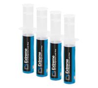 ERRECOM Extreme, Stop-Fuites pour Systèmes de Climatisation de Véhicules, seringue de 30 ML, Contient Adaptateur 5/16 SAE (pour R410a, R32) (Lot de 4)