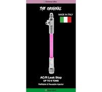 ERRECOM Extreme Ultra Stop-Fuites pour Systèmes de Climatisation et de Réfrigération, comprend le Système d’Insertion Directe Réutilisable et Rechargeable Easy Inject 1/4 SAE - 6 mL