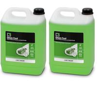 ERRECOM Green Cool, Liquide de Radiateur Vert -10°C, antigel G12 avec Paquet d'inhibiteurs à Base Organique OAT, Prêt à l'emploi, 5 litres (Lot de 2)