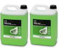 ERRECOM Green Cool, Liquide de Radiateur Vert -30°C, antigel G12 avec Paquet d'inhibiteurs à Base Organique OAT, Prêt à l'emploi, 5 litres (Lot de 2)