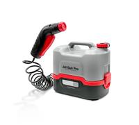 Errecom Jet Gun Pro, Nettoyeur Haute Pression Portable avec Batterie, Réservoir d'eau 8 L, Tuyau Spiralé 3 m, Poids 2,1 kg