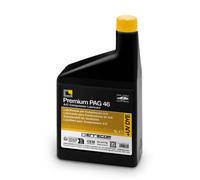ERRECOM PAG 46 + Dye - 1 L, Lubrifiant pour Compresseurs de Climatisation automobile, y compris les Compresseurs Électriques, fonctionnant avec gaz réfrigérants R134a et R1234yf
