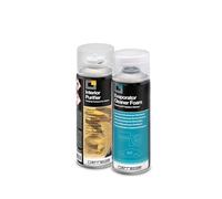 Errecom Total Care, Kit de nettoyage pour climatiseur de voiture, nettoyage et purification complets du système de climatisation et de l’habitacle, fragrance Vanille, 2 aérosols de 200 ml