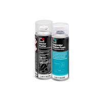ERRECOM Total Care, Traitement Purifiant Complet pour systèmes de climatisation des véhicules et habitacles, Fragrance Voiture Neuve, 2 Bouteilles aérosol de 200 ML