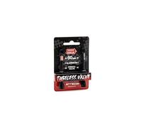 Errecom Valves Tubeless Vélo - 60 mm, Compatibles avec Valves Presta, Kit de 2 Pièces, Outil Démonte-Obus de Valve Inclus