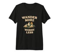 Errer Plus d'inquiétude Moins extérieure spruch Design T-Shirt Haut de Gamme