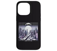 Erreur 404 Cyberpunk City Humanity not Found Vaporwave Coque pour iPhone 14 Pro Max