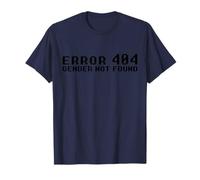 Erreur 404 Genre Non TROUVÉ Message Non Binaire Meme T-Shirt