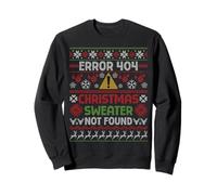 Erreur 404 Noël Non trouvé Noël Moche Sweatshirt