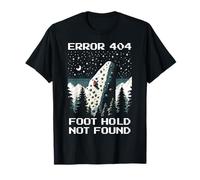 Erreur 404 - Pied manquant | Conception de pixels d'escalade T-Shirt