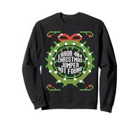 Erreur 404 Pull de Noël Not Found Drôle Moche Pull Meme Sweatshirt