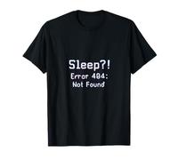 Erreur de Sommeil infirmière de Nuit 404 Citation Glitch T-Shirt