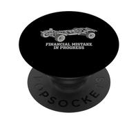 Erreur financière en Cours Mécanicien passionné de Voiture PopSockets PopGrip Adhésif