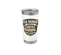 Erreur infirmière courant sur le café adrénaline volonté Gobelet isotherme en acier inoxydable double paroi