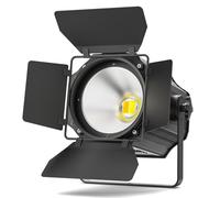 Erreyht 200W Projecteur LED COB Par avec volets coupe-flux 3500~7500K 2 en 1 Blanc chaud et blanc éclairage de scène DMX/maître-esclave Lumière disco pour fête DJ Église Concert Mariage