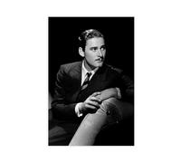 Errol Flynn Studio Photograph C. Poster sur toile des années 1930 - Décoration murale pour salon, chambre à coucher - 60 x 90 cm