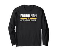 Error 404 Costume Non Trouvé Idée Fête Costum Les Paresseux Manche Longue