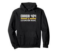Error 404 Costume Non Trouvé Idée Fête Costum Les Paresseux Sweat à Capuche